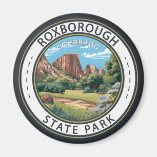 Aimant Roxborough State Park Badge du Colorado