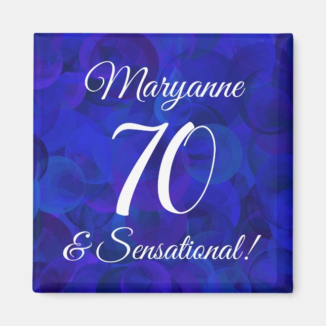 Aimant Royal Blue 70 & Sensational Birthday Party (Devant)