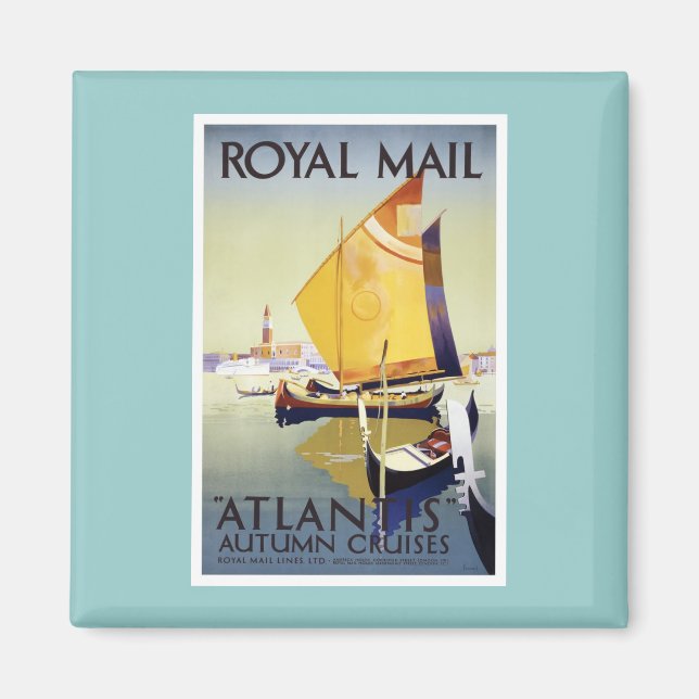 Aimant Royal Mail Atlantis (Devant)