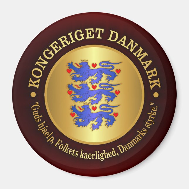 Aimant Royaume de Danemark (Devant)