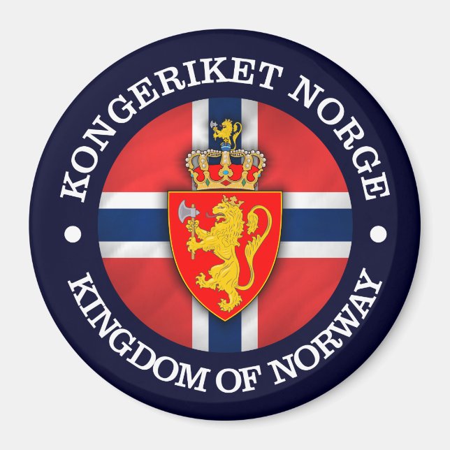 Aimant Royaume de Norvège (Devant)