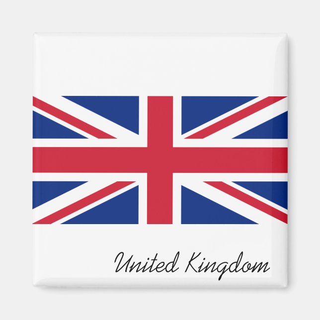 Aimant Royaume-Uni (British Flag) (Union Jack) (Royaume-U (Devant)