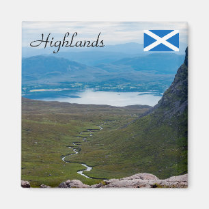 Aimant Royaume-Uni, Écosse - Paysage des Highlands écossa