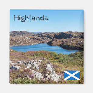 Aimant Royaume-Uni, Écosse - Paysage des Highlands écossa