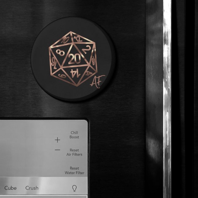 Aimant RPG Crit AF | Jeu de plateau Imaginaire en cuivre (Créateur téléchargé)