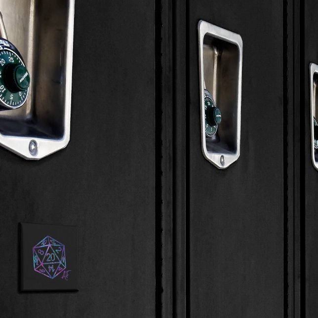 Aimant RPG Crit AF | Nebula Imaginaire Tabletop Gamer Dic (Créateur téléchargé)