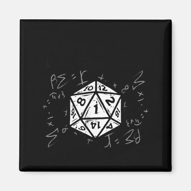 Aimant Rpg Gamer Dont Worry I Have Plan Funny Men Boys Ki (Devant)