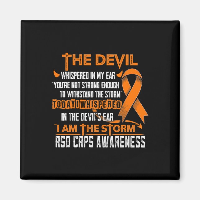 Aimant Rsd Crps Conscience Je Suis Le Diable De La Tempêt (Devant)