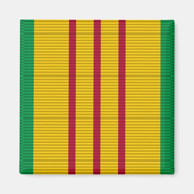Aimant Ruban de la Médaille du service du Vietnam (Devant)