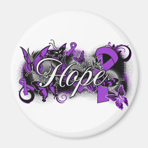 Aimant Ruban du jardin Pancreatic Cancer Hope