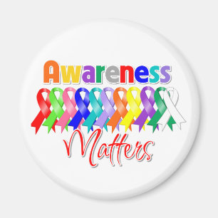 Aimant Rubans colorés - sujets de conscience