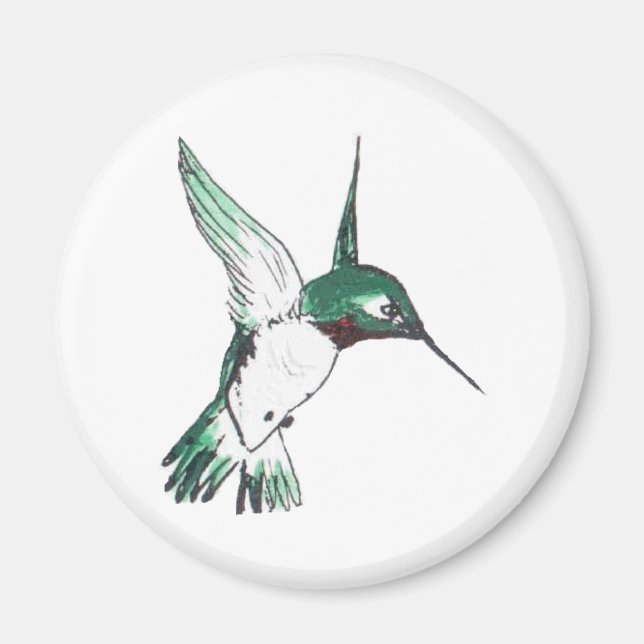 Aimant Ruby Throat (Devant)