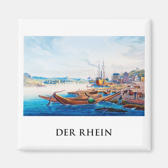 Aimant Rüdesheim, Allemagne 01C (Devant)