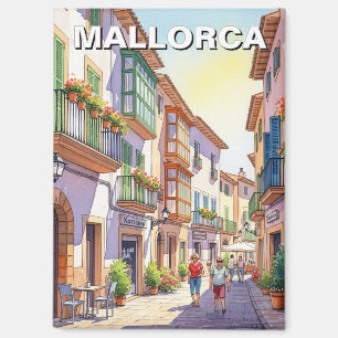 Aimant Rue à Mallorca Espagne Voyage