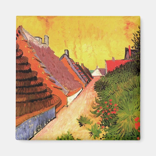Aimant Rue à Saintes Maries par Vincent van Gogh (Devant)