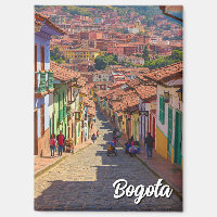 Rue de Bogota Colombie La Candelaria Bogotá