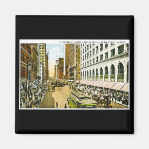 Aimant Rue d'état, Chicago, l'Illinois