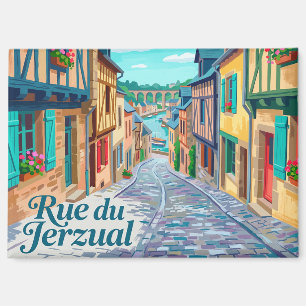 Aimant Rue du Jerzual, Dinan France