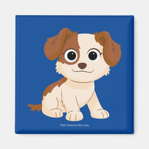 Aimant Rue Sésame Elmo's Puppy Tango