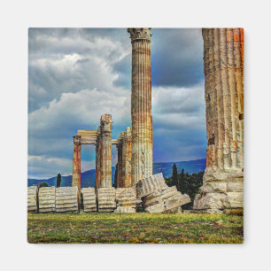 Aimant Ruines antiques à Athènes Grèce