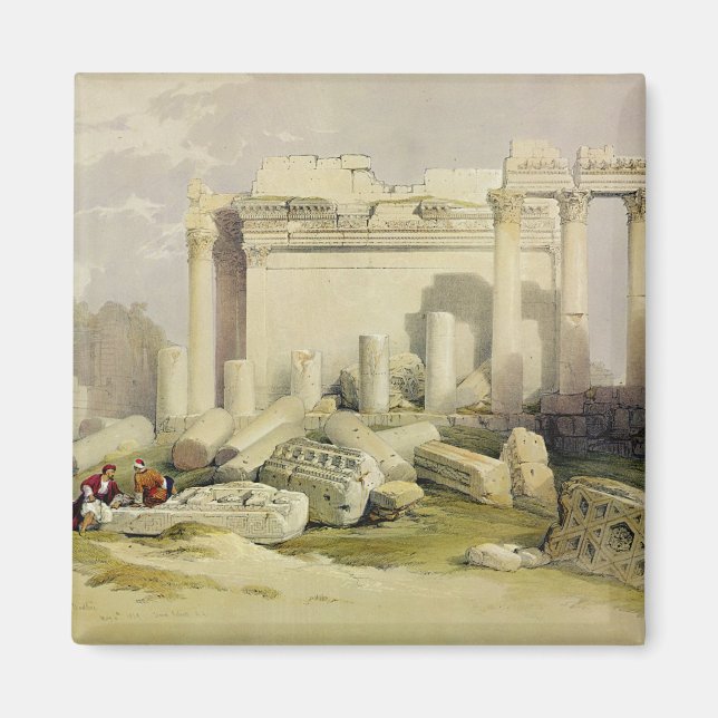 Aimant Ruines du Portico oriental du Temple de Baal (Devant)