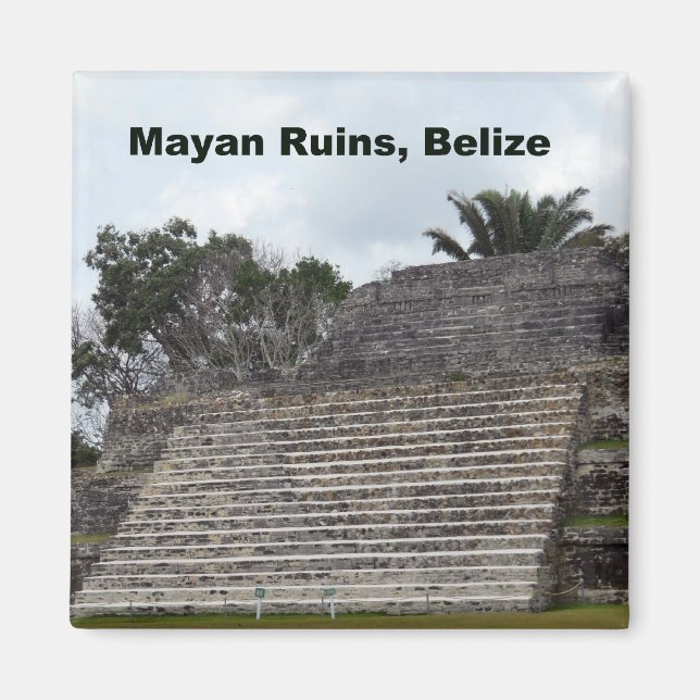 Aimant Ruines mayas, Belize (Devant)