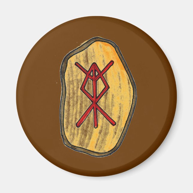 Aimant Rune de liaison : Protection de la maison (Devant)