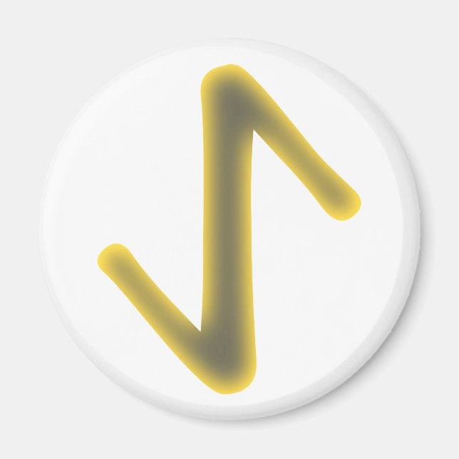 Aimant Rune Eiwaz (Devant)