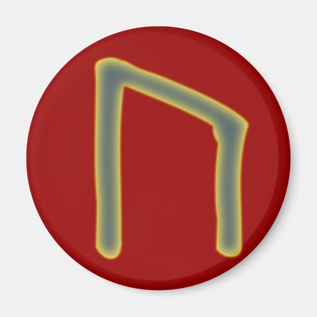 Aimant rune uruz Futhark (Devant)