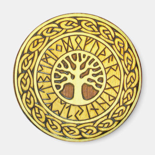 Aimant Runes de Viking avec l'aimant de réfrigérateur