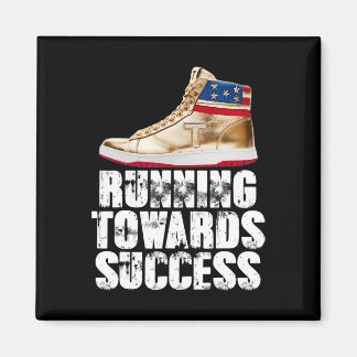 Aimant Running Towards Success Trump Sneakers Republican 