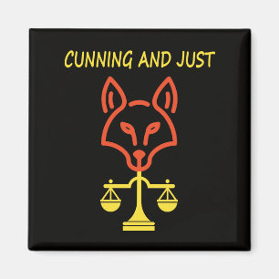 Aimant Ruse et Justice - Équilibre de la Justice Renard