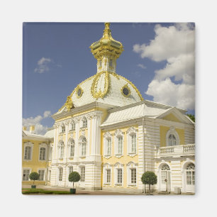 Aimant Russie. Petrodvorets. Palais Peterhof. Pierre le 5