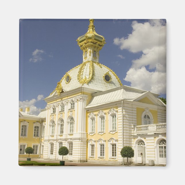 Aimant Russie. Petrodvorets. Palais Peterhof. Pierre le 5 (Devant)