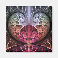 Rythme cardiaque, art fractal de fantaisie surréal