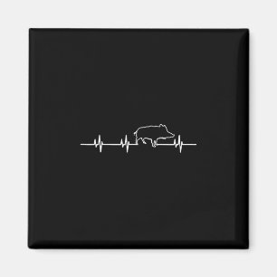 Aimant Rythme cardiaque de sanglier ECG chasseur de porc