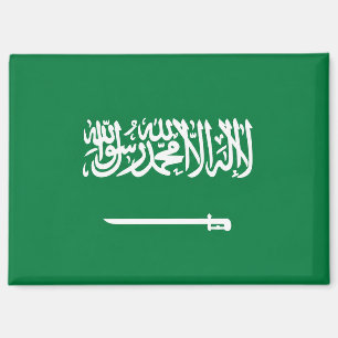 Aimant SA0001, Arabie saoudite, Drapeau,
