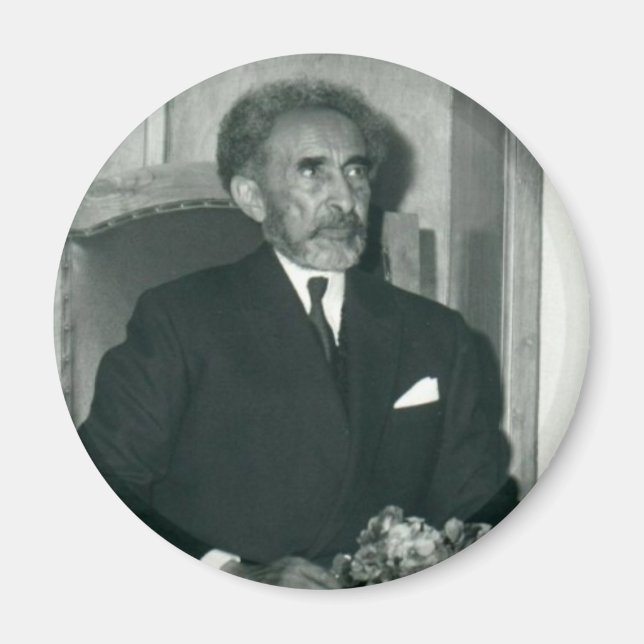 Aimant Sa Majesté impériale l'empereur Haile Selassie I (Devant)