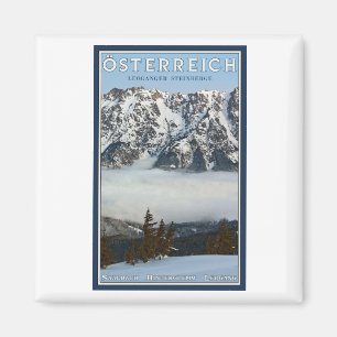 Aimant Saalbach - brouillard de vallée