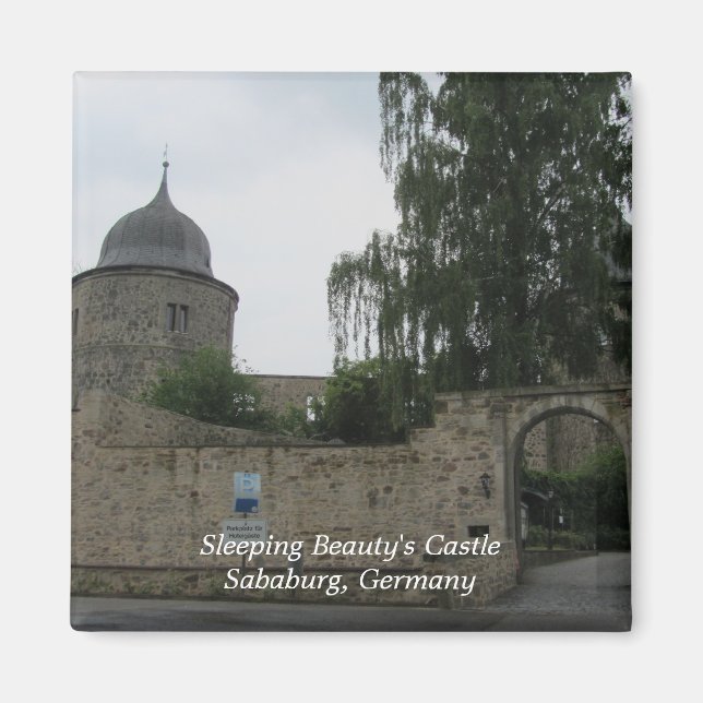 Aimant Sababurg - Château de la Belle au Bois Dormant (Devant)