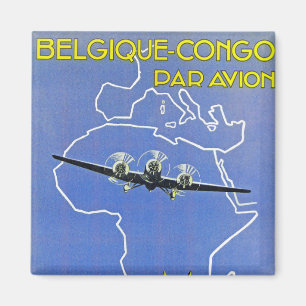 Aimant Sabena ~ Belgique Congo