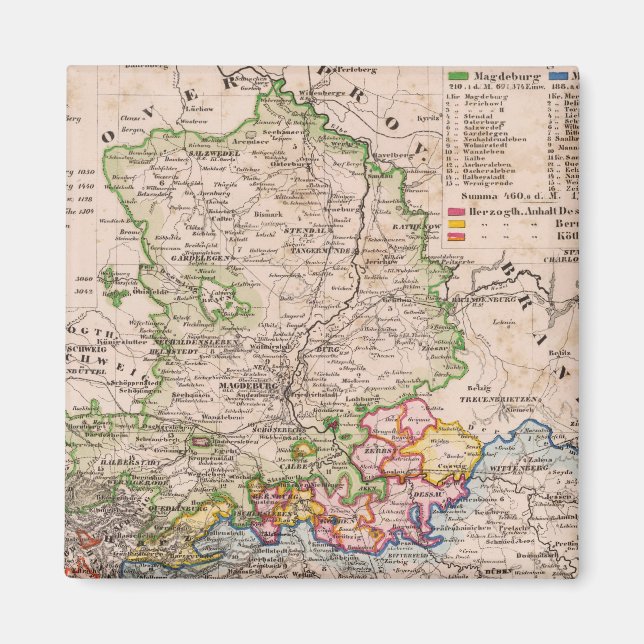 Aimant Sachsen, Anhalt (Devant)