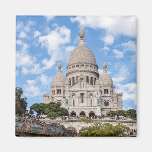 Aimant Sacré Coeur sur Montmartre - Paris, France