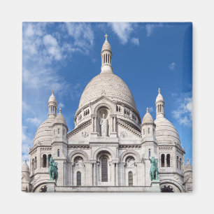 Aimant Sacré Coeur sur Montmartre - Paris, France
