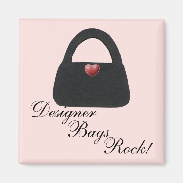 Aimant Sacs de créateurs rock (Devant)