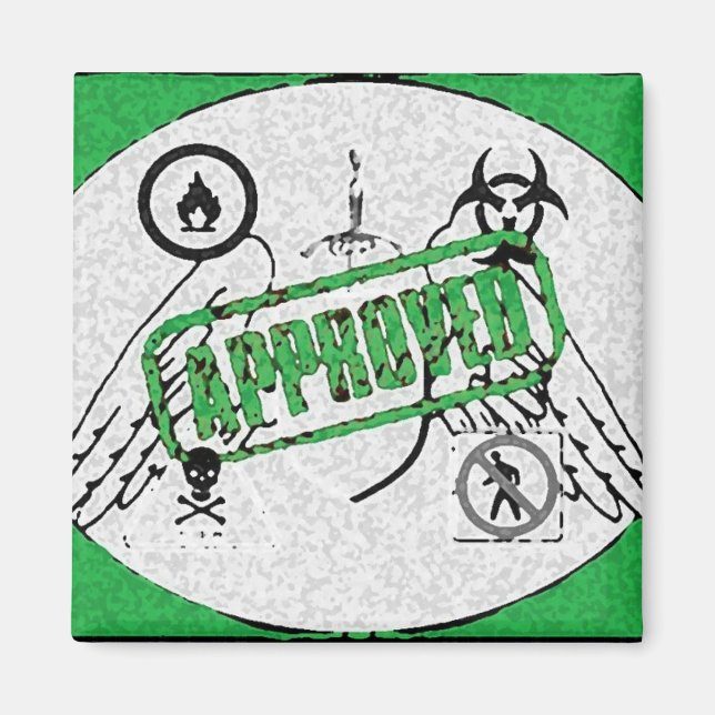 Aimant Safetyman Approuvé (Devant)