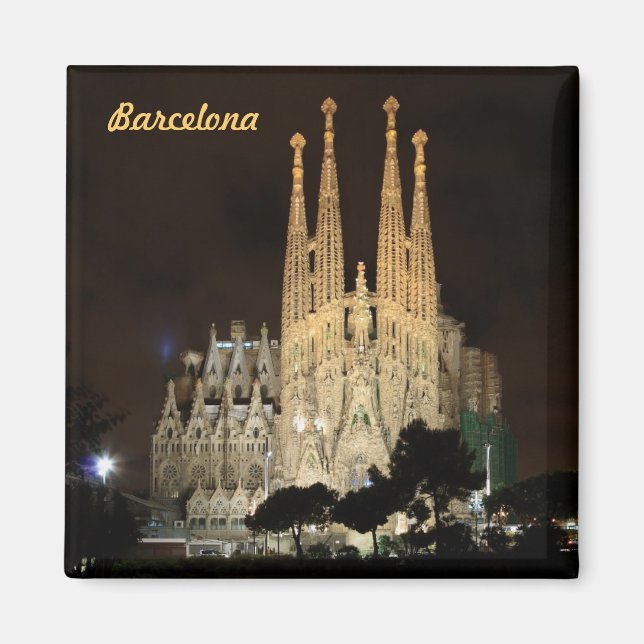Aimant Sagrada Familia, Barcelone (Devant)