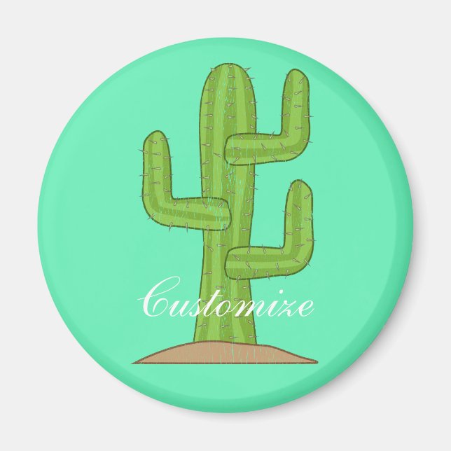 Aimant Saguaro Cactus Thunder_Cove (Devant)