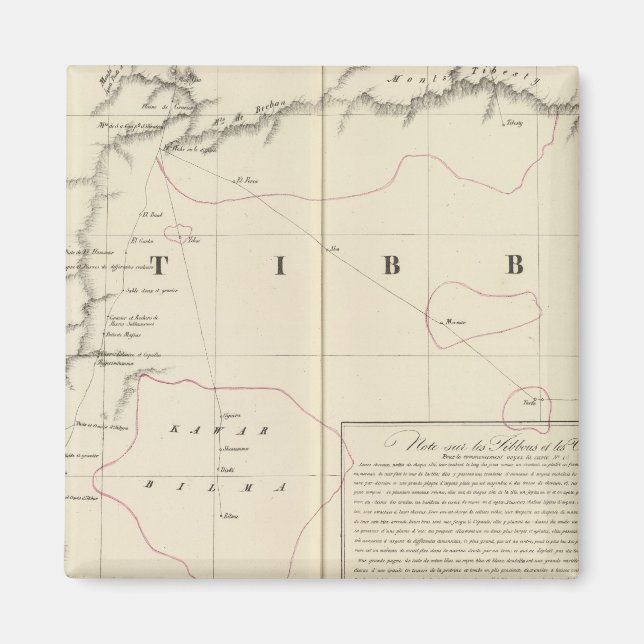 Aimant Sahara, Afrique 16 (Devant)