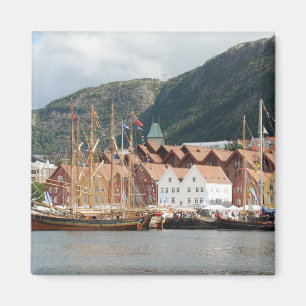 Aimant Sailingships à l'aimant de Bryggen